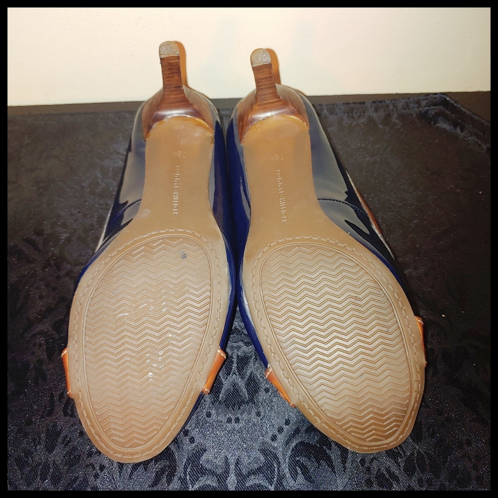 Tommy Hilfiger Navy Blue Heels 7.5 - Picture 7 of 9